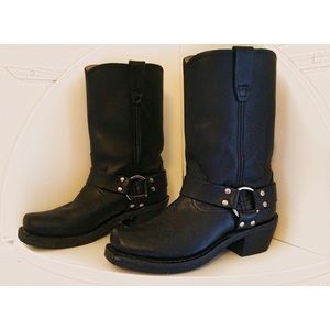 Durango Women’s 10 Inch Black Harness Western Boot